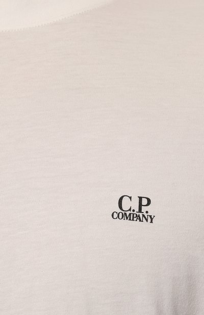 Хлопковая футболка C.P. COMPANY, арт. 17CMTS030A005100W, фото 5