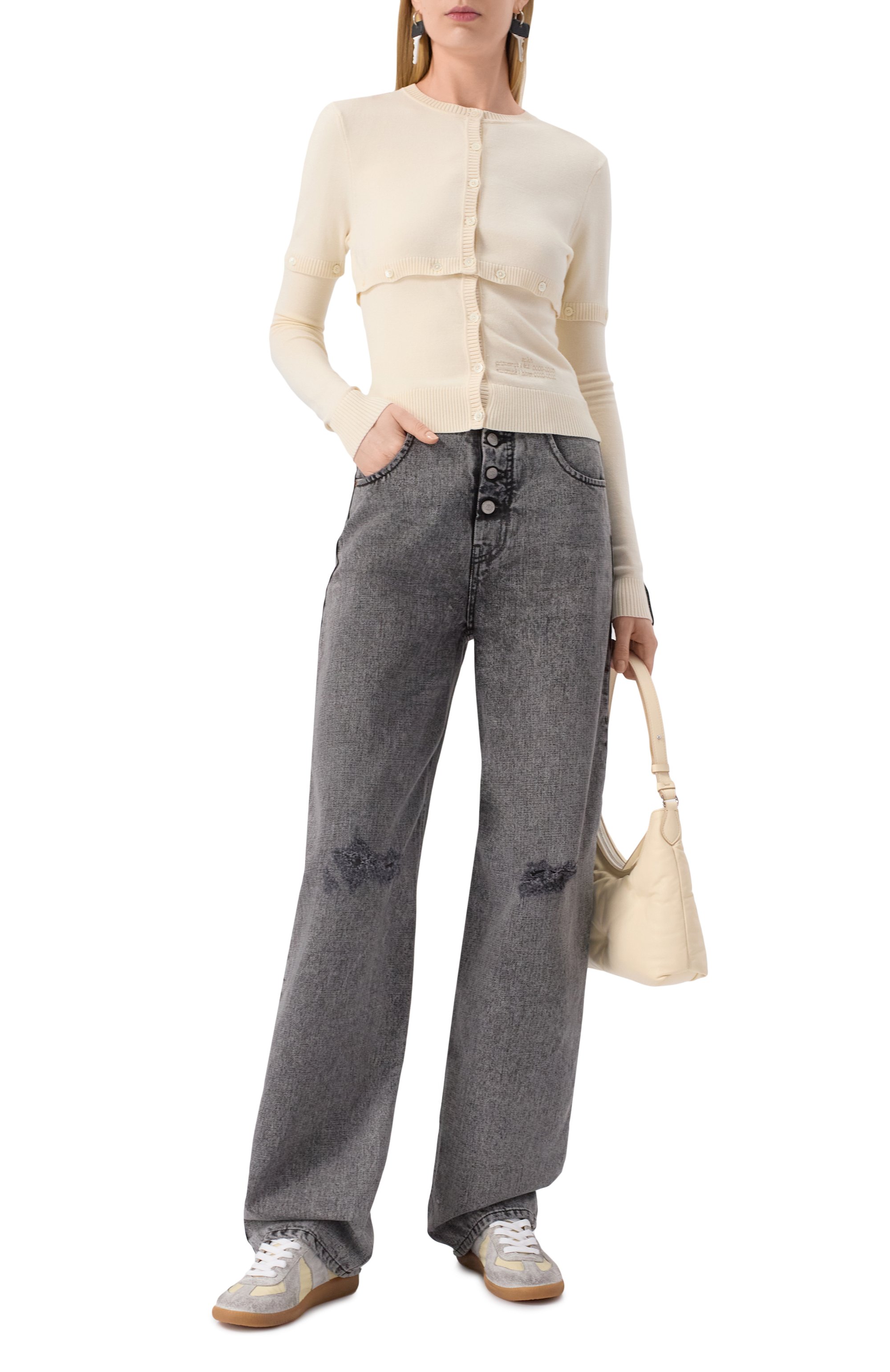 Комбинированные кеды replica MAISON MARGIELA, арт. S58WS0268/P8170, фото 2