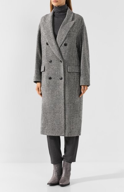 Двубортное пальто ISABEL MARANT ETOILE, арт. MA0236-19A012E/HABRA, фото 3
