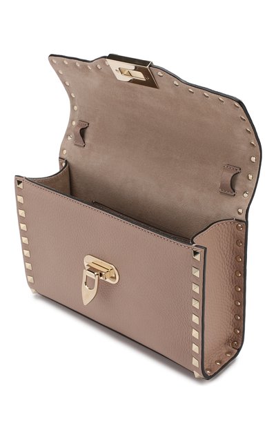 Сумка rockstud medium VALENTINO бежевого цвета по цене 193000 руб., арт. RW2B0181/VSH, фото 4 Сумка rockstud medium VALENTINO, арт. RW2B0181/VSH, фото 4