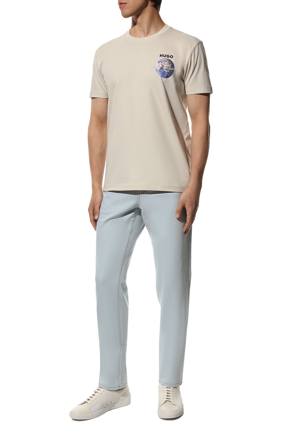 Кожаные кеды HUGO, арт. 50414642, фото 2