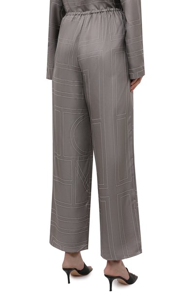 Шелковые брюки TOTEME, арт. 213-255-707, фото 4