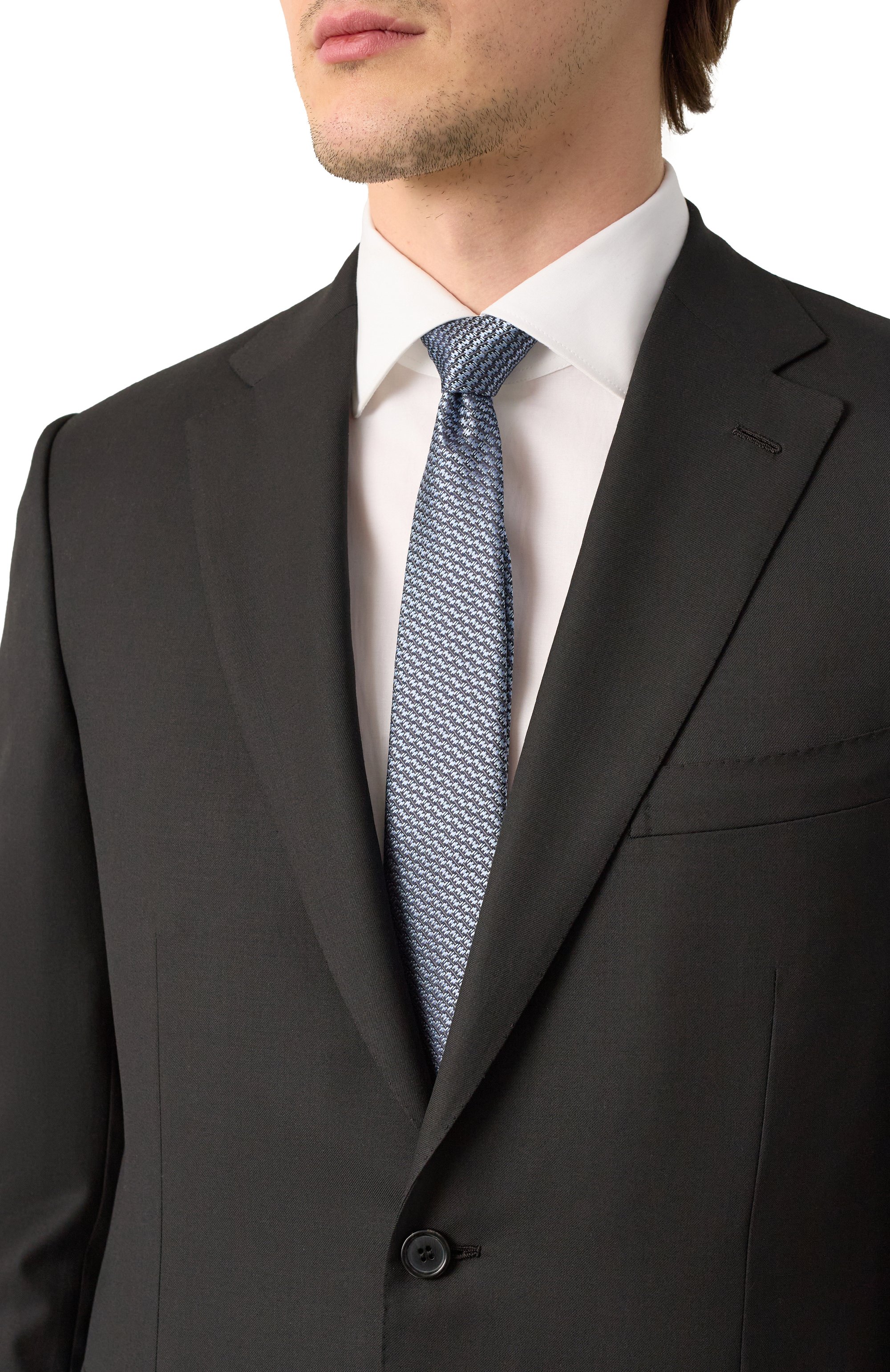 Шелковый галстук CANALI, арт. 18/HJ04175, фото 2