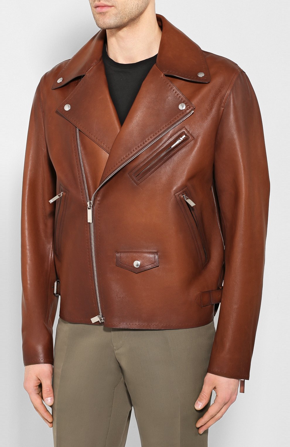 Кожаная куртка BERLUTI, арт. R17LBL68-001, фото 3