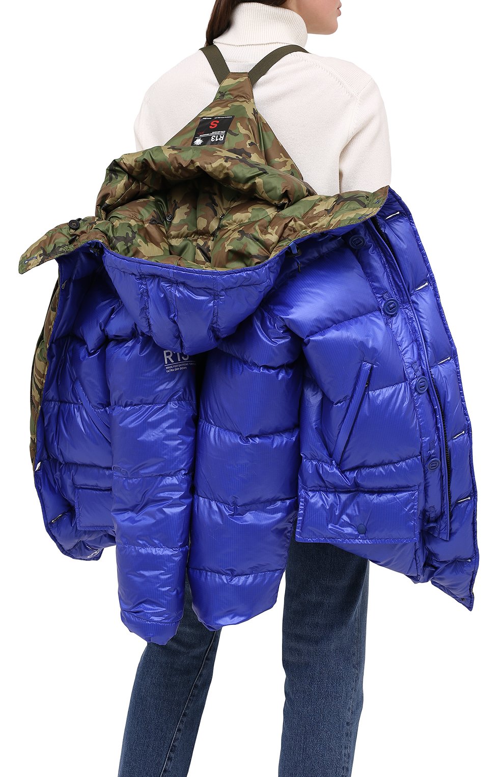 Пуховик r13 x brumal R13, арт. R13/W7482D14CA, фото 7