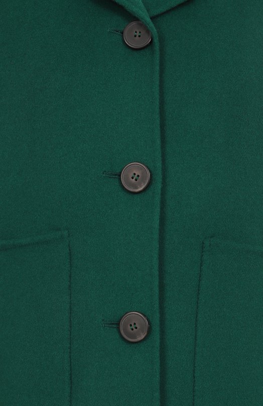 Шерстяное полупальто Weekend Max Mara SALE Зелёный  SALE Фото 6