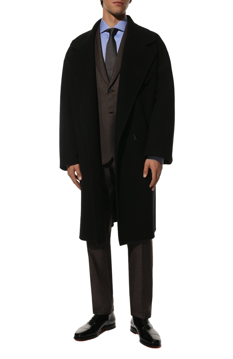 Кожаные дерби carlos SANTONI, арт. MCNG17752SB3EVRTN01, фото 2