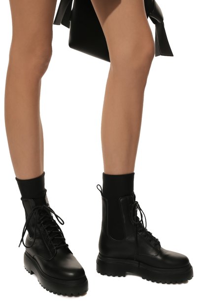 Кожаные ботинки ranger LE SILLA, арт. 6482R020M1PPCHI, фото 3