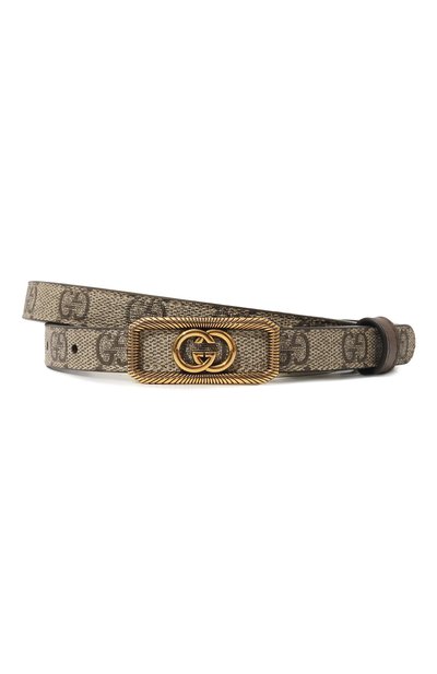 Женский кожаный ремень GUCCI, арт. 751556/92TIG