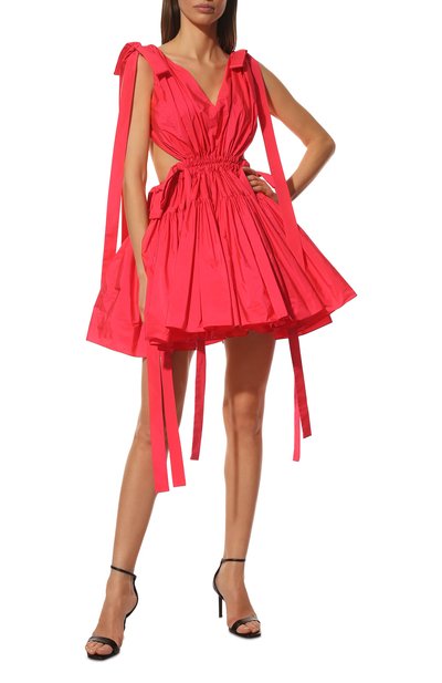 Платье ALEXANDER MCQUEEN фуксия цвета по цене 335500 руб., арт. 694827/QEACX, фото 2 Платье ALEXANDER MCQUEEN, арт. 694827/QEACX, фото 2