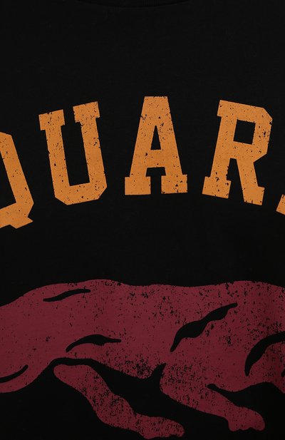 Хлопковая футболка DSQUARED2,  арт. S75GD0202/S23009, фото 5