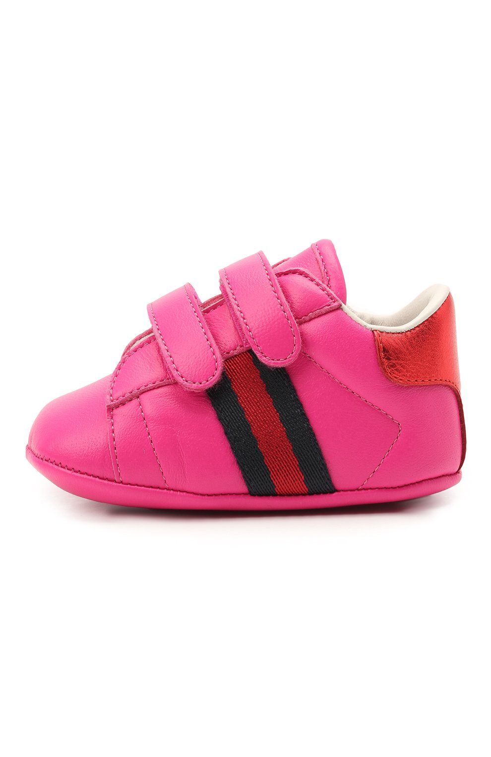 Кожаные пинетки GUCCI, арт. 500852/BKPT0, фото 2