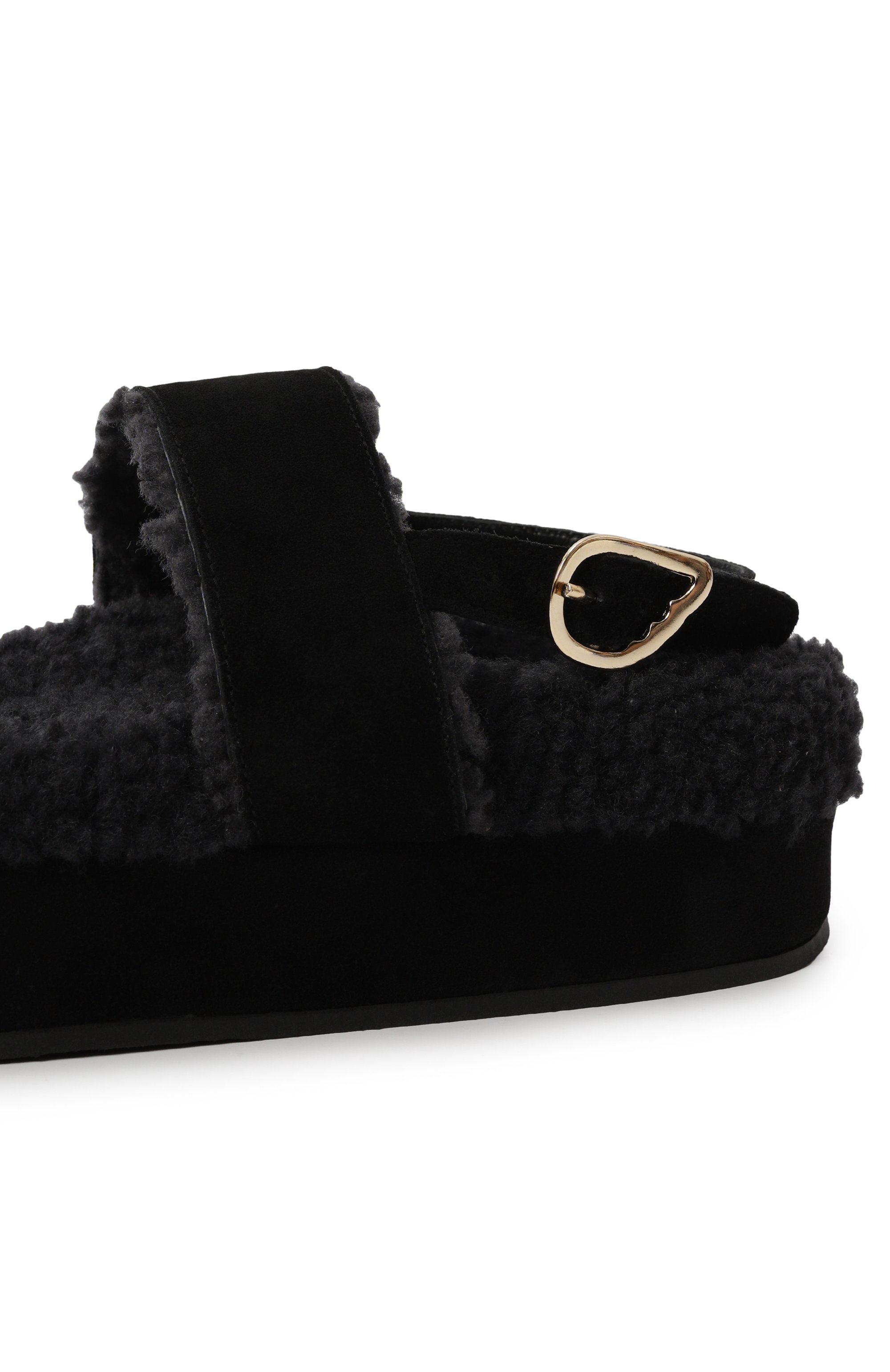 Замшевые сандалии ANCIENT GREEK SANDALS черного цвета по цене 52150 руб., арт. PILI0, фото 7 Замшевые сандалии ANCIENT GREEK SANDALS, арт. PILI0, фото 7