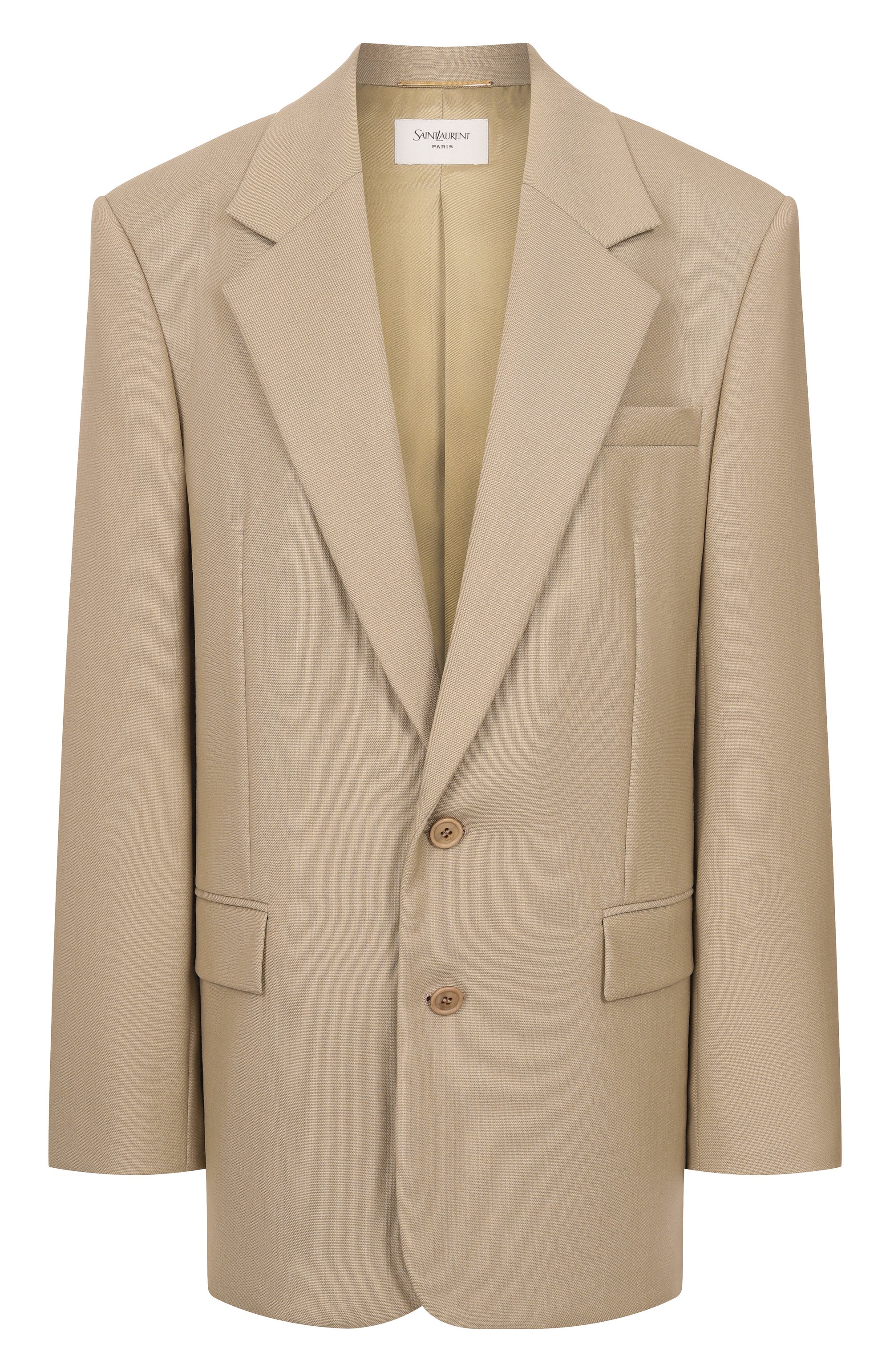 Жакет и з шерсти и шелка SAINT LAURENT, арт. 858458/Y7K11, фото 1