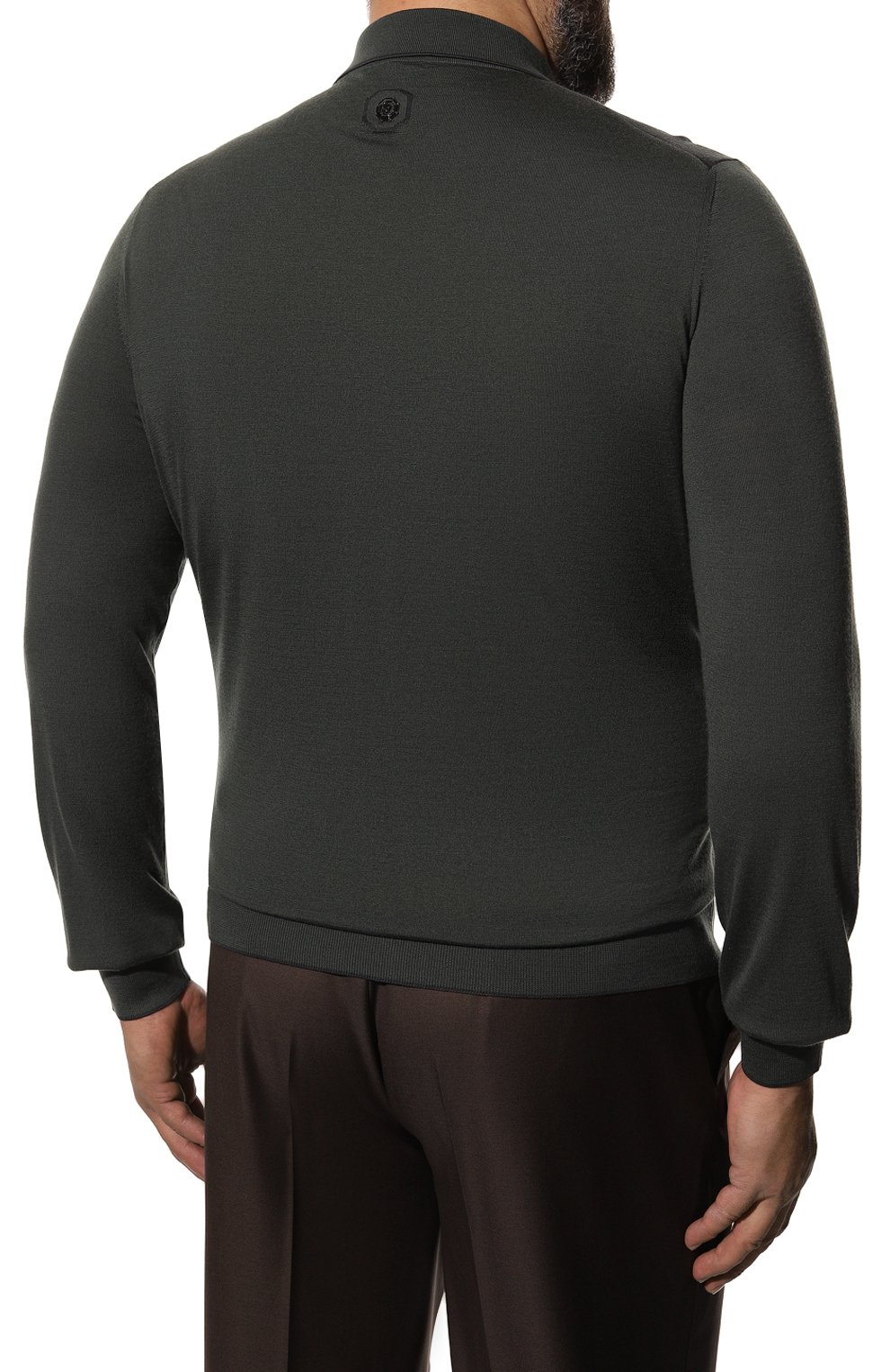 Поло из шерсти и шелка STEFANO RICCI, арт. K606303P30/F22458, фото 4