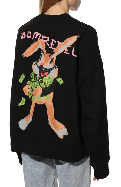 Хлопковый свитшот DOMREBEL, арт. PAYDAY/SWEATSHIRT/W, фото 4