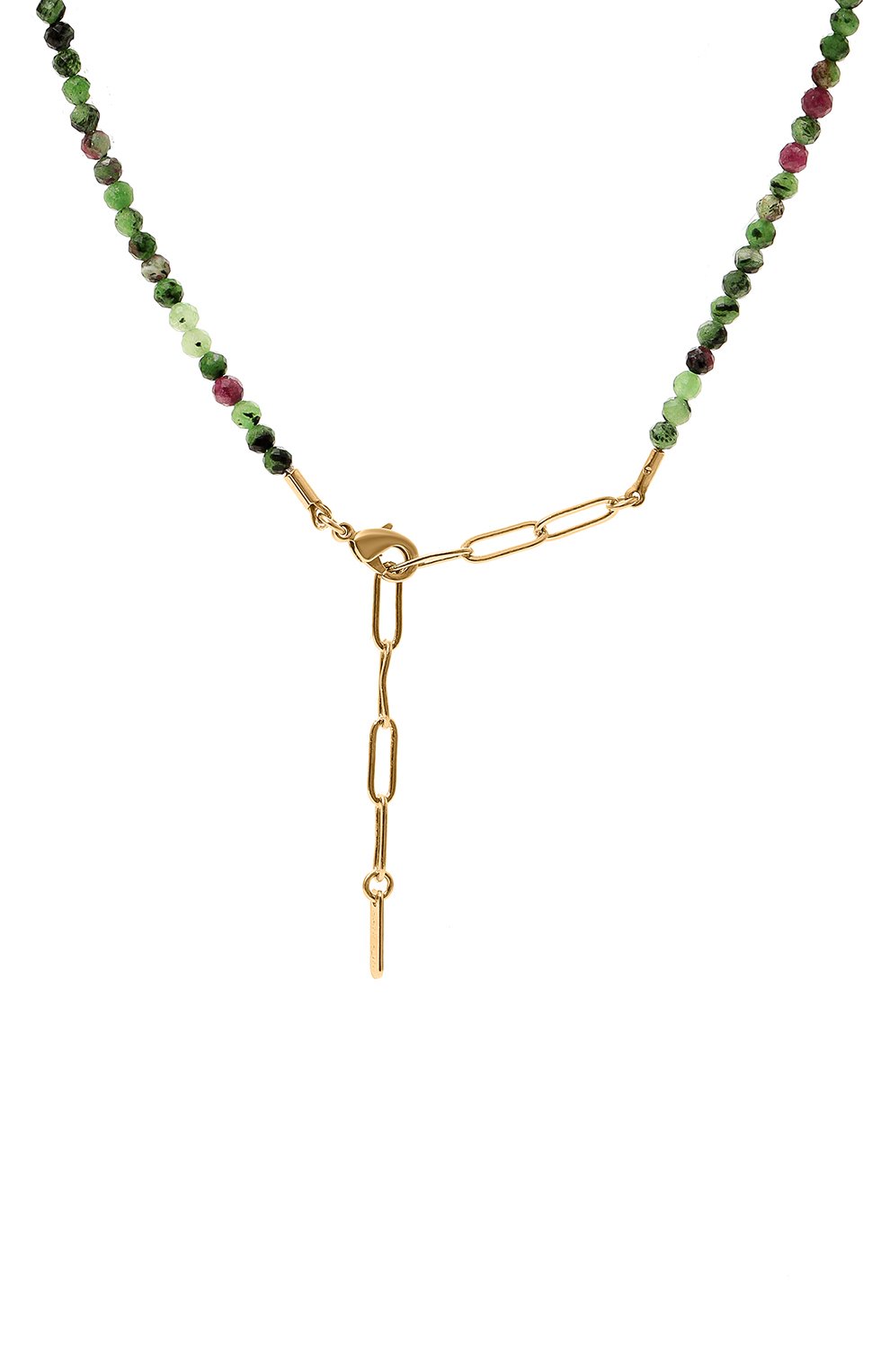 Колье HANKA_IN темно-серого цвета по цене 20600 руб., арт. ELEM-CH-Z0I-PYR-1M, фото 4 Колье HANKA_IN, арт. ELEM-CH-Z0I-PYR-1M, фото 4