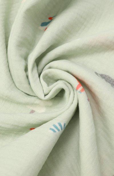 Комплект из двух пеленок BUBA KIDS разноцветного цвета по цене 2650 руб., арт. BKMUSSW39, фото 4 Комплект из двух пеленок BUBA KIDS, арт. BKMUSSW39, фото 4