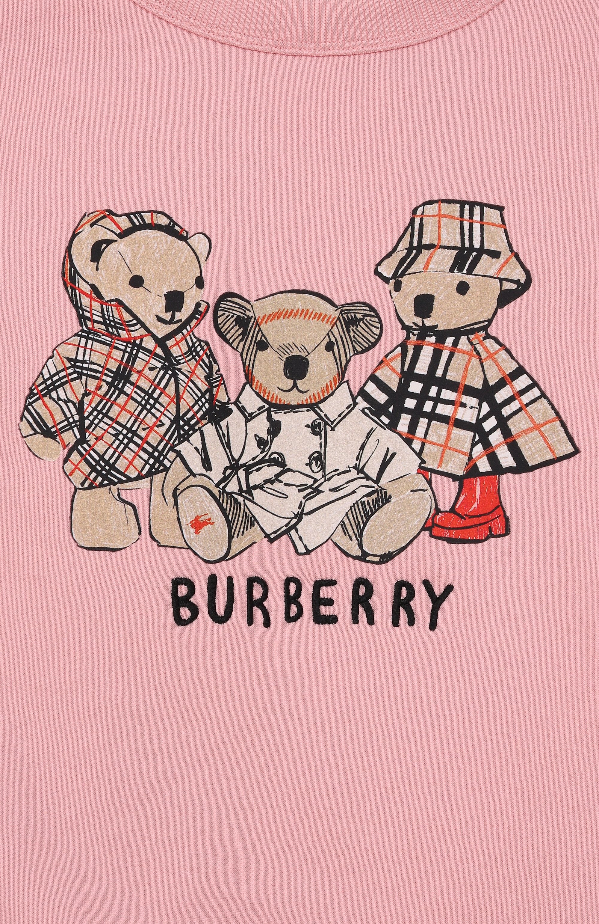 Хлопковый свитшот BURBERRY, арт. 8117802, фото 3