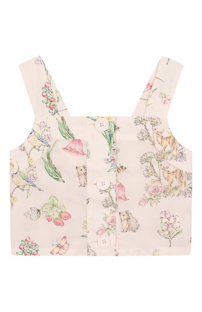 Хлопковый топ STELLA MCCARTNEY, арт. TW5A72