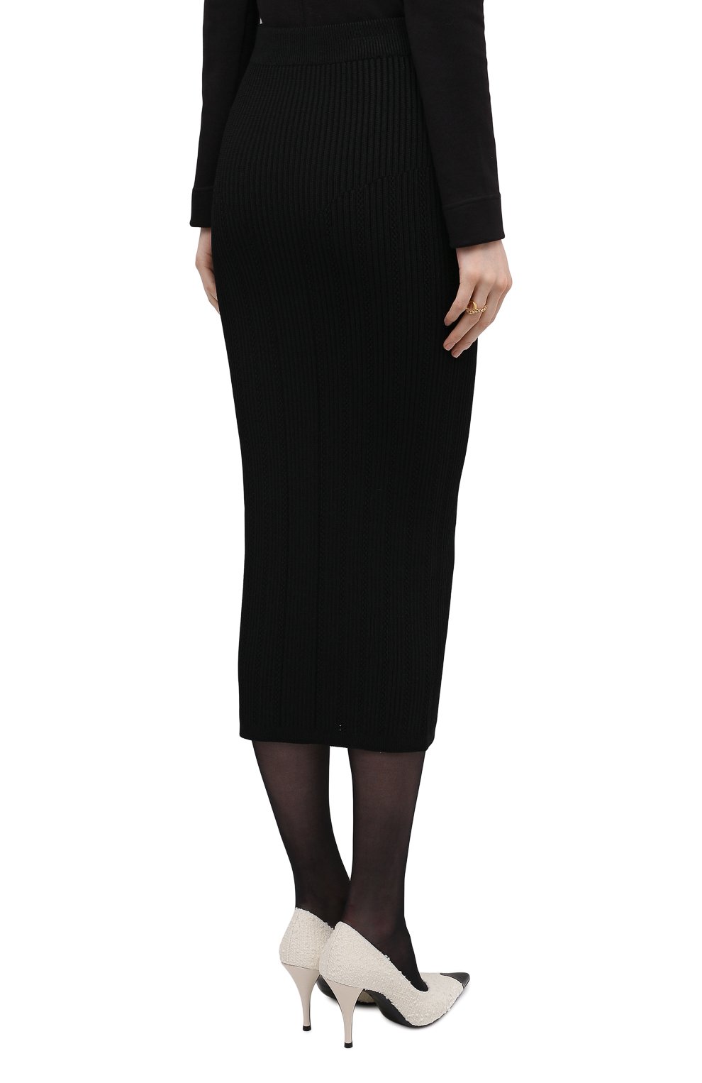 Юбка из вискозы BALMAIN, арт. XF1LD023/KB39, фото 4
