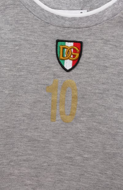 Хлопковая футболка DOLCE & GABBANA, арт. L1JT8A/G7CM6, фото 3