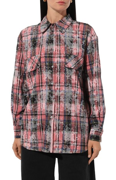 Хлопковая рубашка SEVEN LAB, арт. СBC.LK.0329.333, фото 3