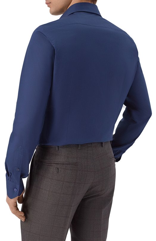 Хлопковая сорочка Giampaolo 608/TS44229 Синий  608/TS44229 Фото 4