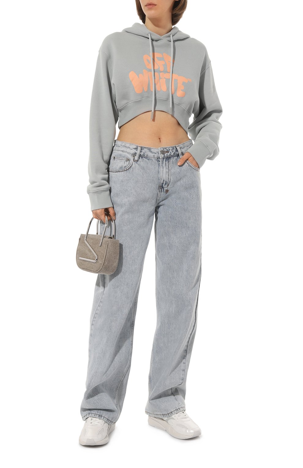 Хлопковое худи OFF-WHITE, арт. OWBB020S23JER0030631, фото 2