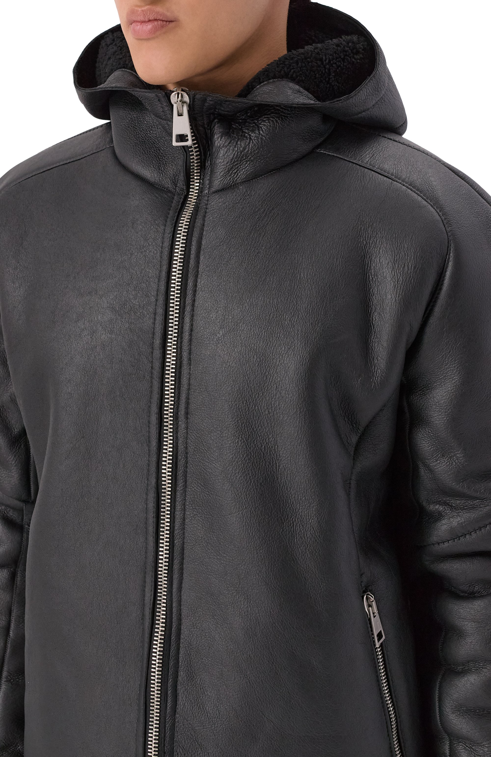 Дубленка из овчины ANDREA YA'AQOV, арт. 25MSHE54B/SHEARLING, фото 5