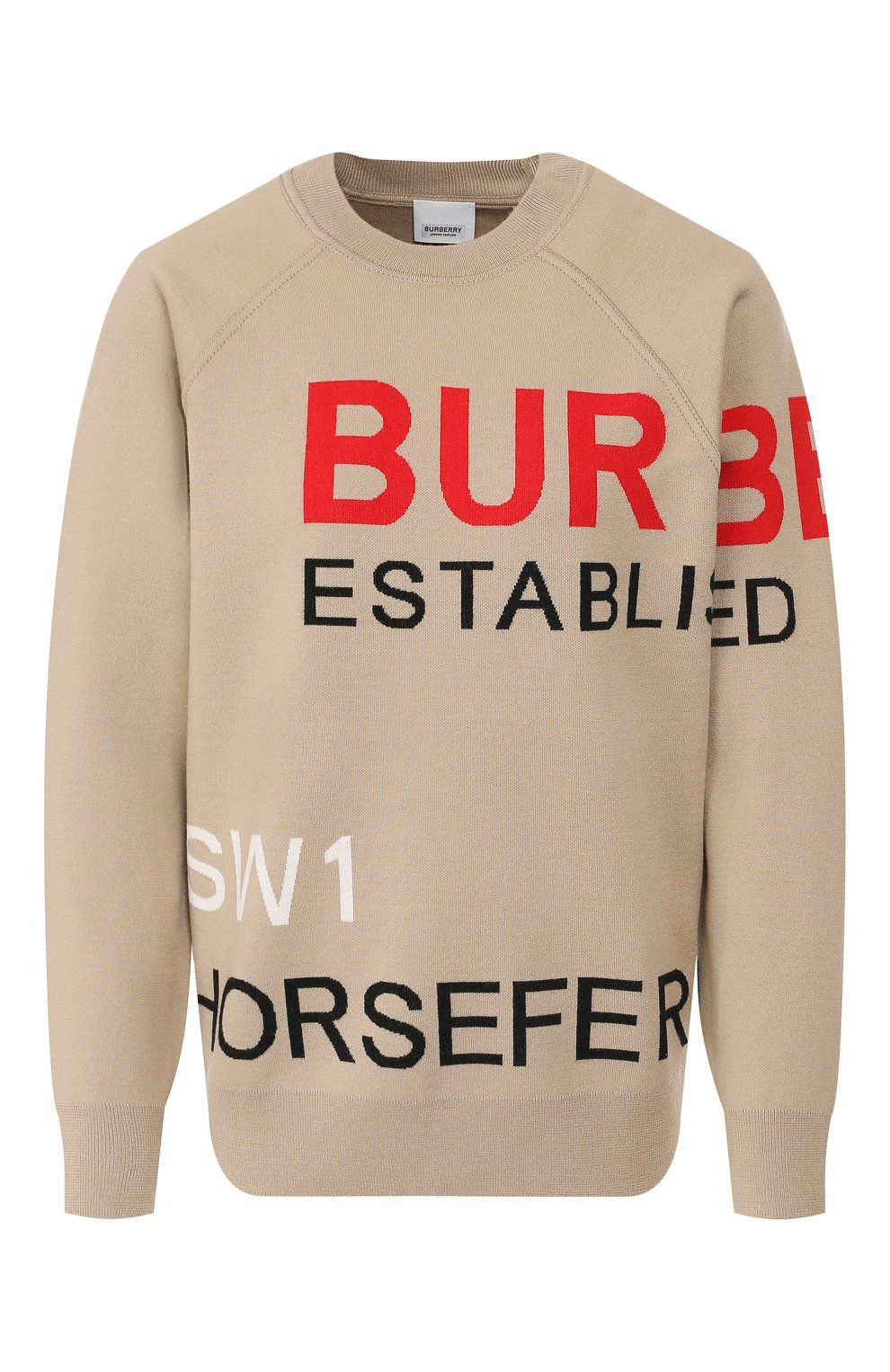 Шерстяной с витшот BURBERRY, арт. 8013586, фото 1