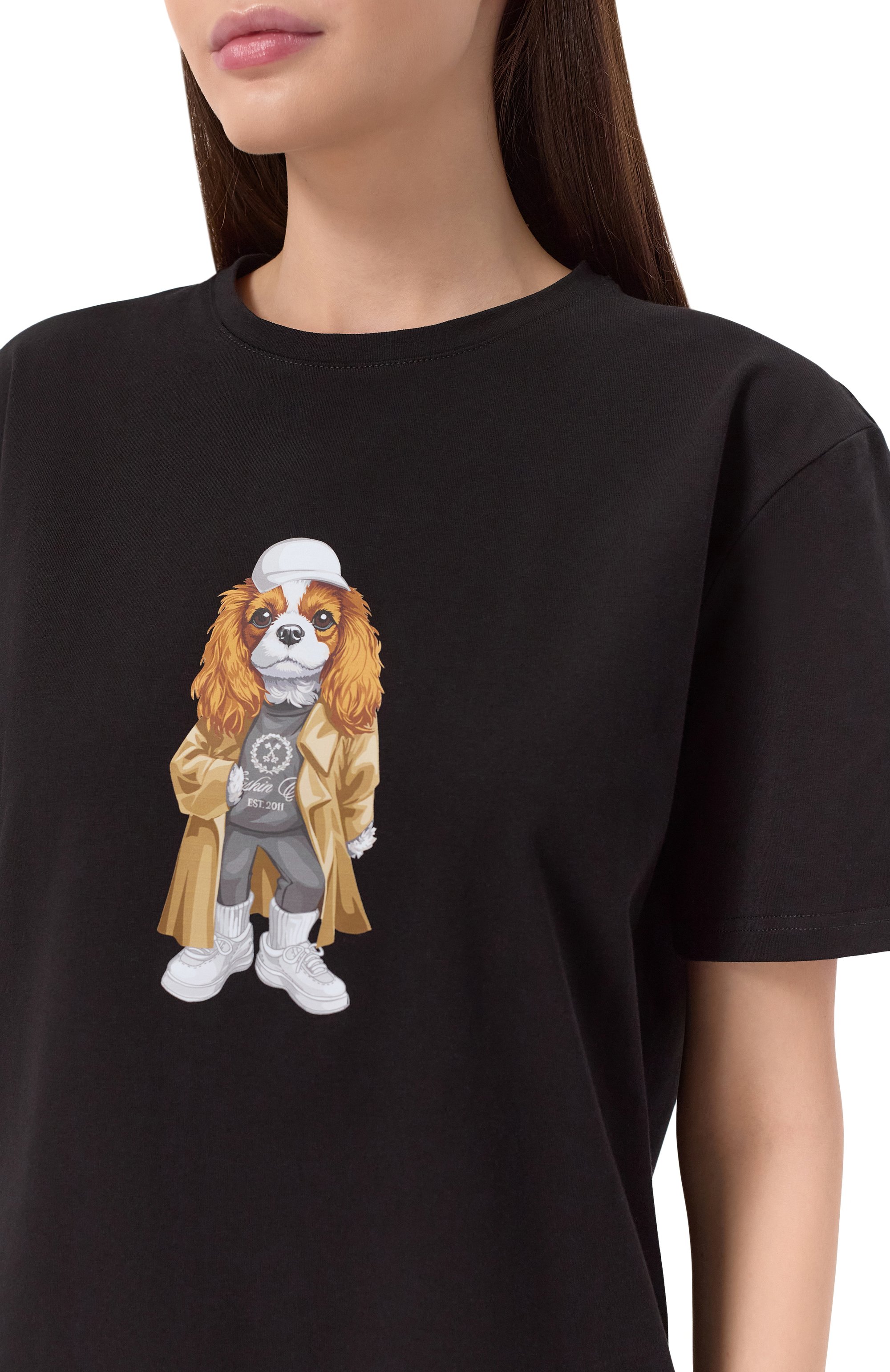 Хлопковая футболка FLASHIN, арт. FS25TBSH, фото 5