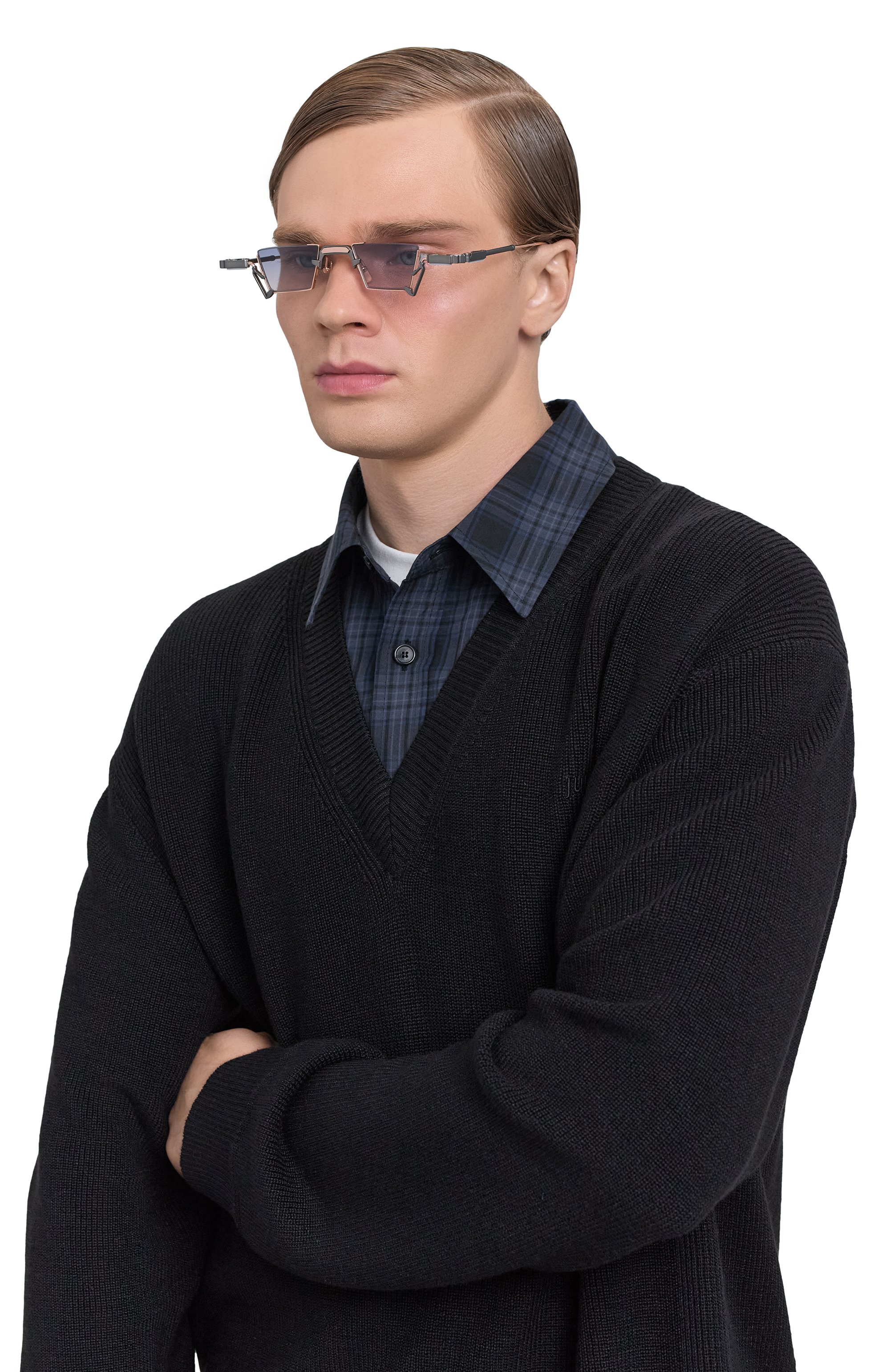 Солнцезащитные очки VOA, арт. AP0LL0 17-C1 CHR0ME NEBULAE, фото 2