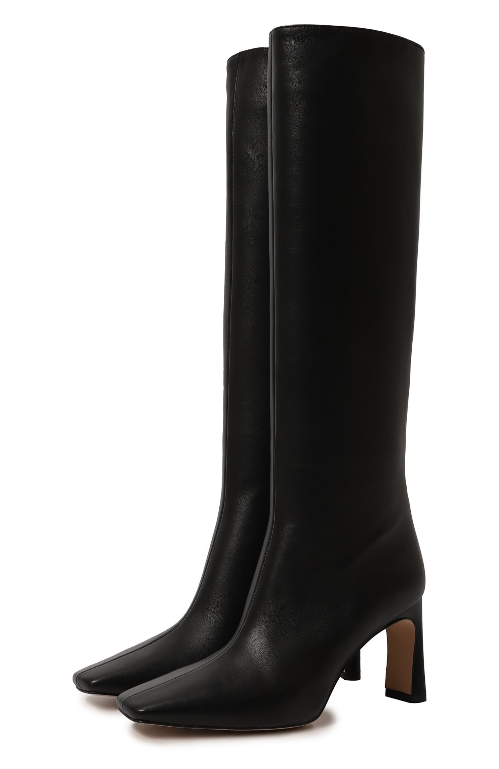 Кожаные сапоги Leonie Hanne x Liu Jo Liu Jo цвет черный купить в