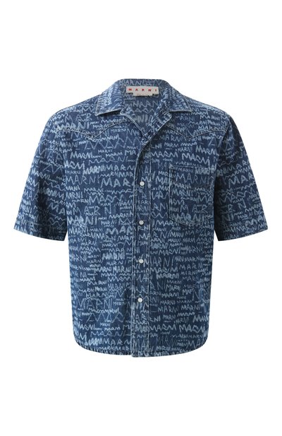 Мужская джинсовая рубашка MARNI, арт. CUJU0024A0/USCX38