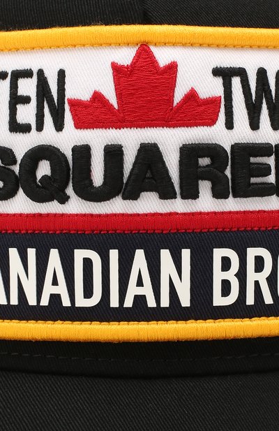 Хлопковая бейсболка DSQUARED2, арт. BCM0241 05C00001, фото 3