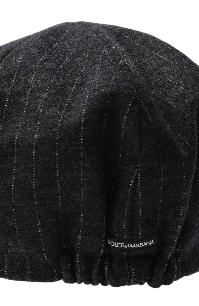 Кепка из шерсти и хлопка DOLCE & GABBANA, арт. 0131/LB1H55/FR3D2, фото 3