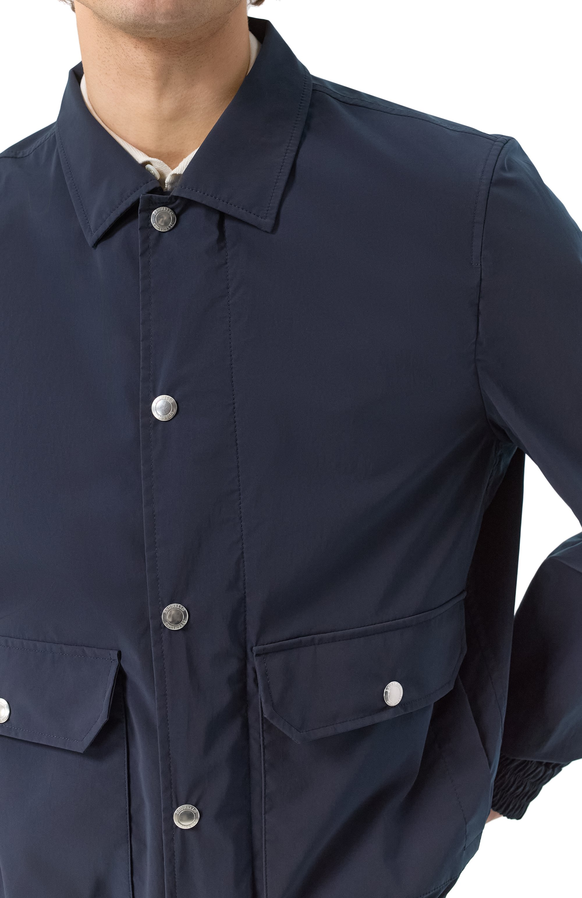 Хлопковый бомбер BRUNELLO CUCINELLI, арт. MR4566515, фото 5