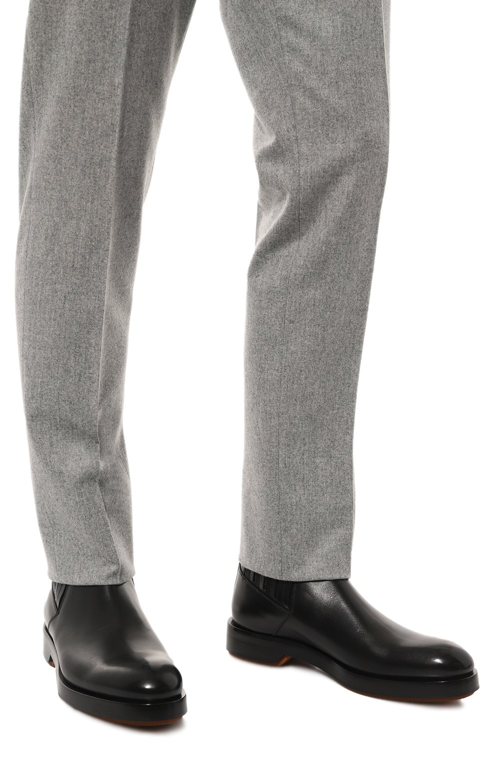 Кожаные сапоги ZEGNA, арт. A5749Z/LHCLG, фото 3