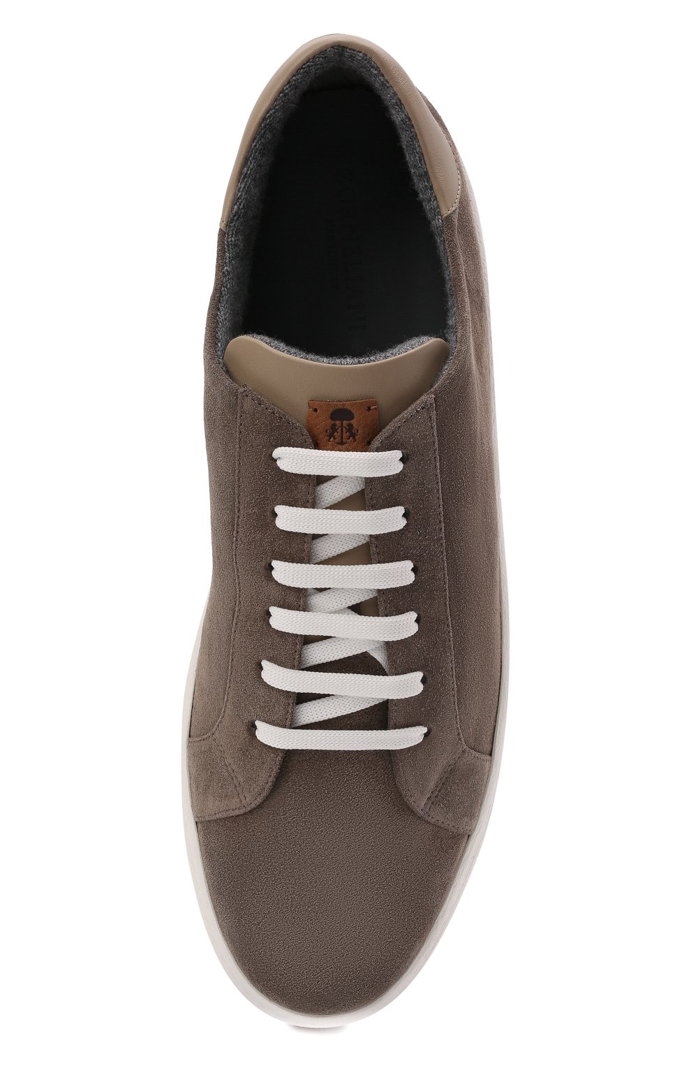 Замшевые кеды CORNELIANI, арт. 88TM65-1820913, фото 5