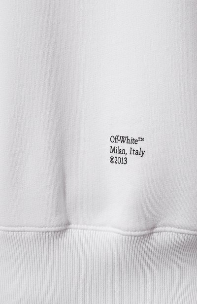 Хлопковый свитшот OFF-WHITE, арт. 0MBA054F21FLE0110110, фото 5