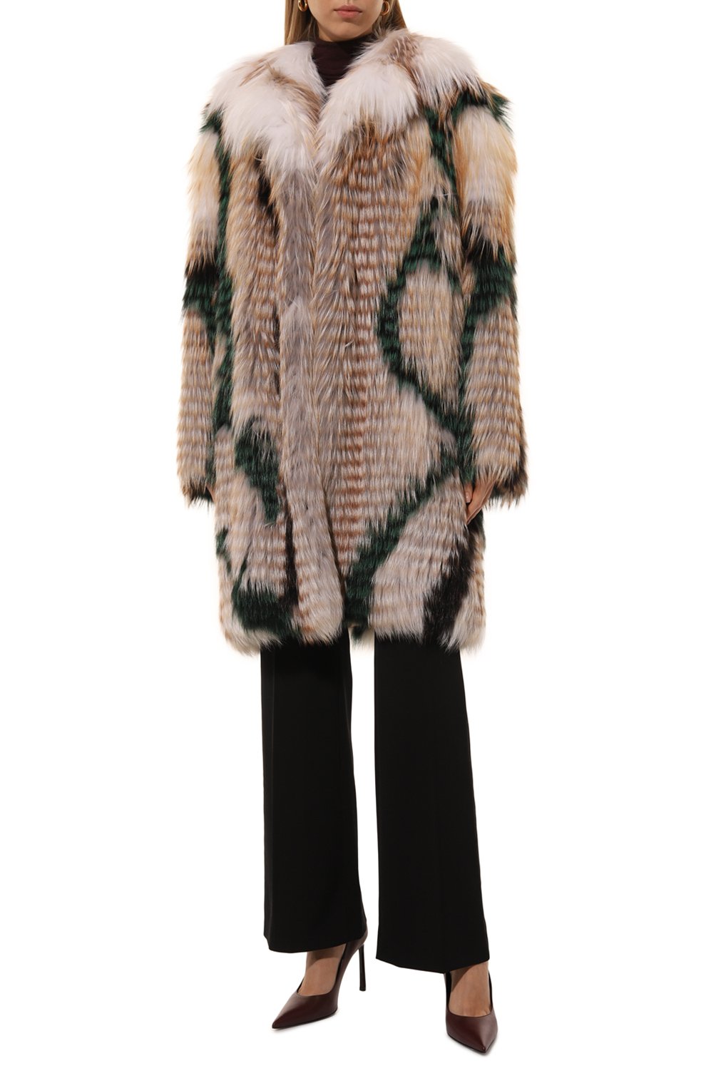 Шуба из меха лисы SABLEFUR, арт. 72212-SB-09, фото 3