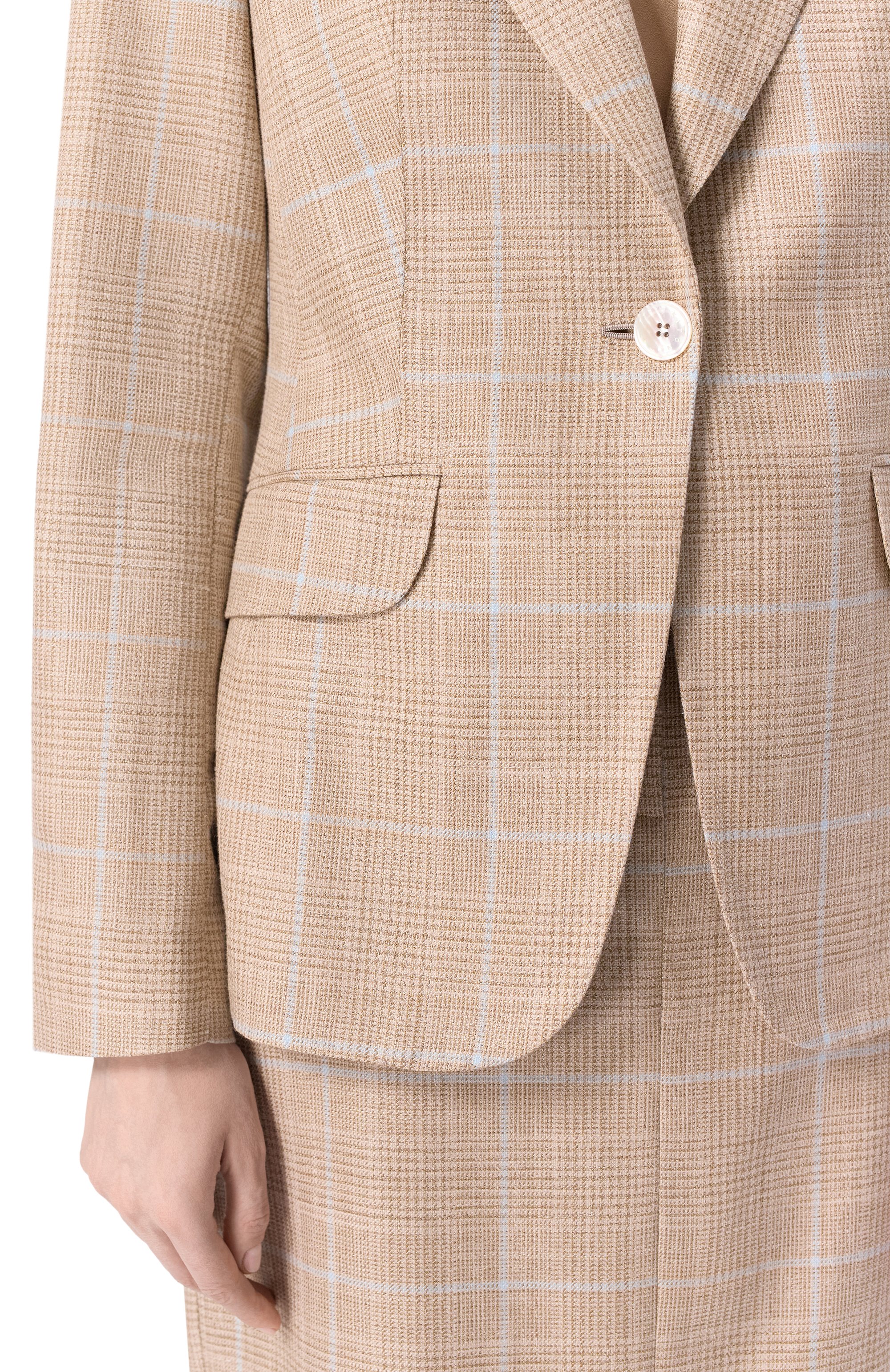 Жакет из кашемира и шерсти KITON, арт. D15510K0610E80, фото 5