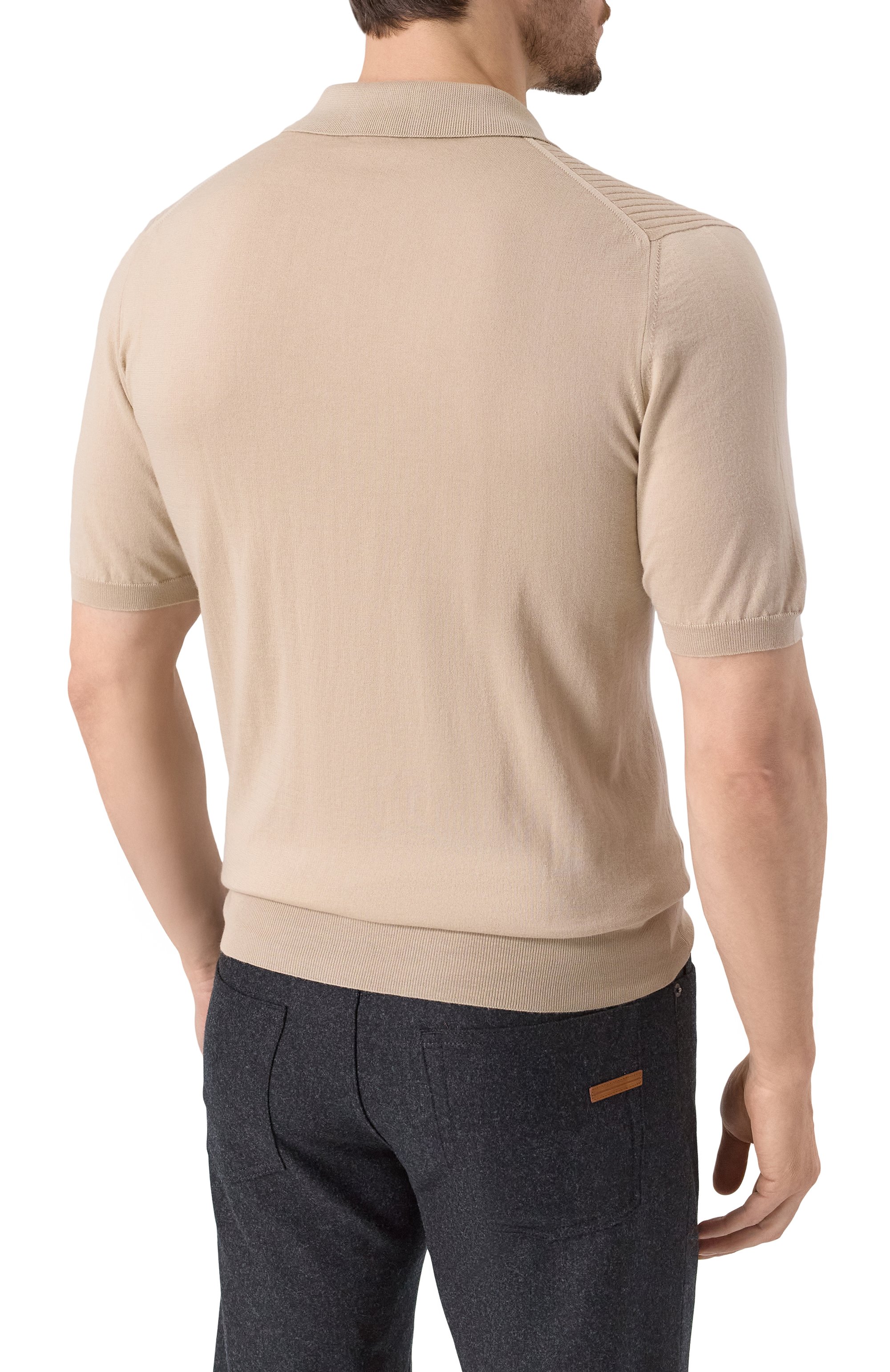 Хлопковое поло KITON, арт. UMK0712120S, фото 4