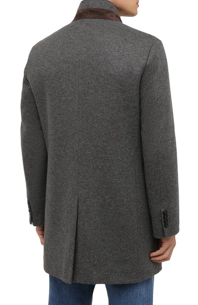 Кашемировое пальто с меховой подкладкой ANDREA CAMPAGNA, арт. 21U259-JER1CNMER, фото 4