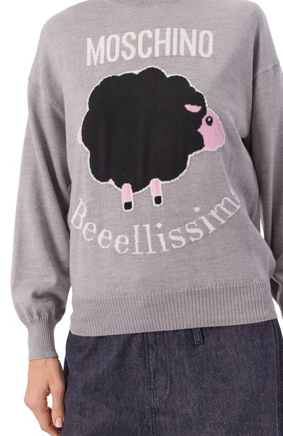 Шерстяной пуловер MOSCHINO, арт. J0930/5401, фото 5