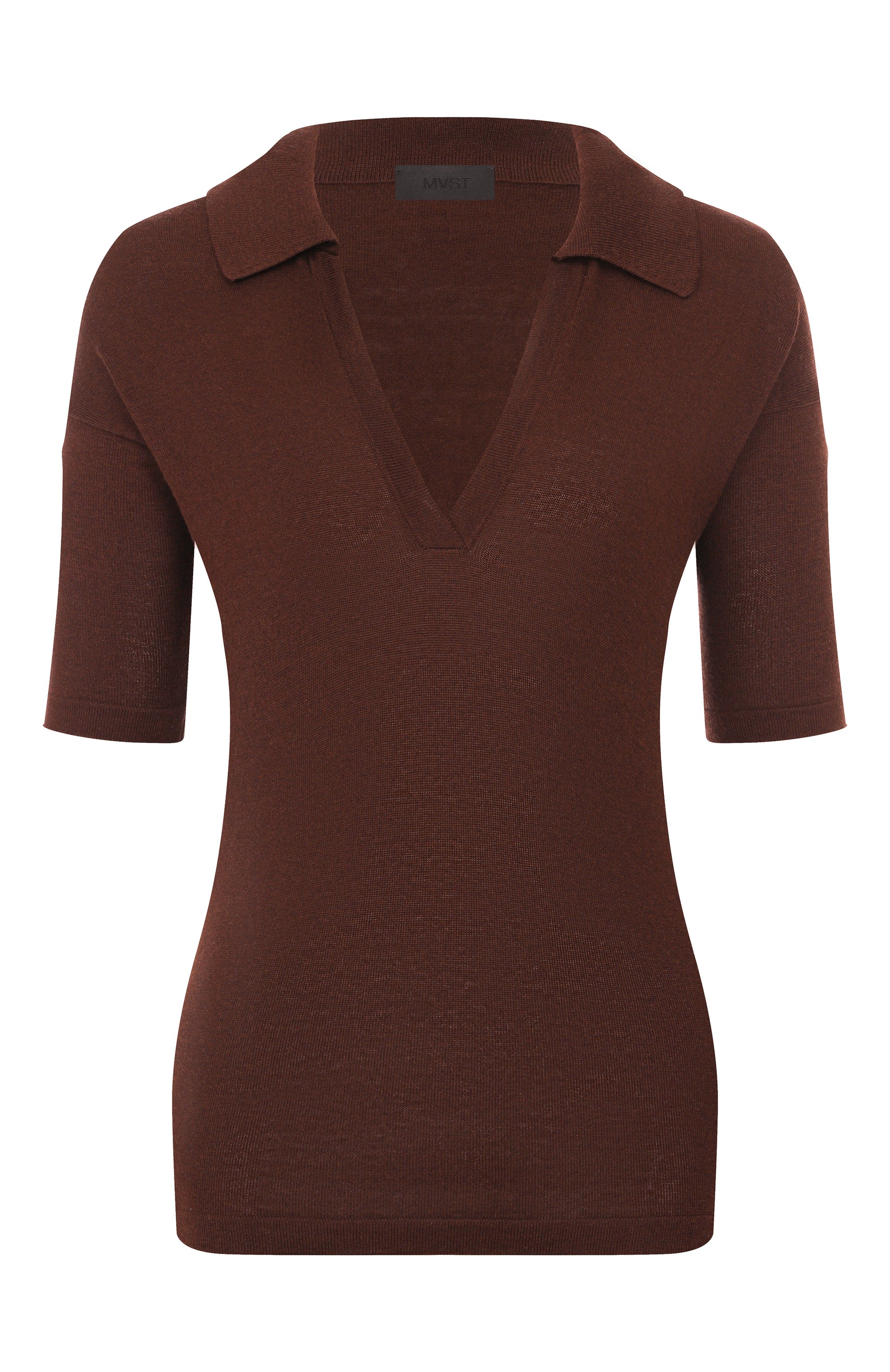 Поло из шелка и хлопка MVST, арт. WS61-612MU, фото 1