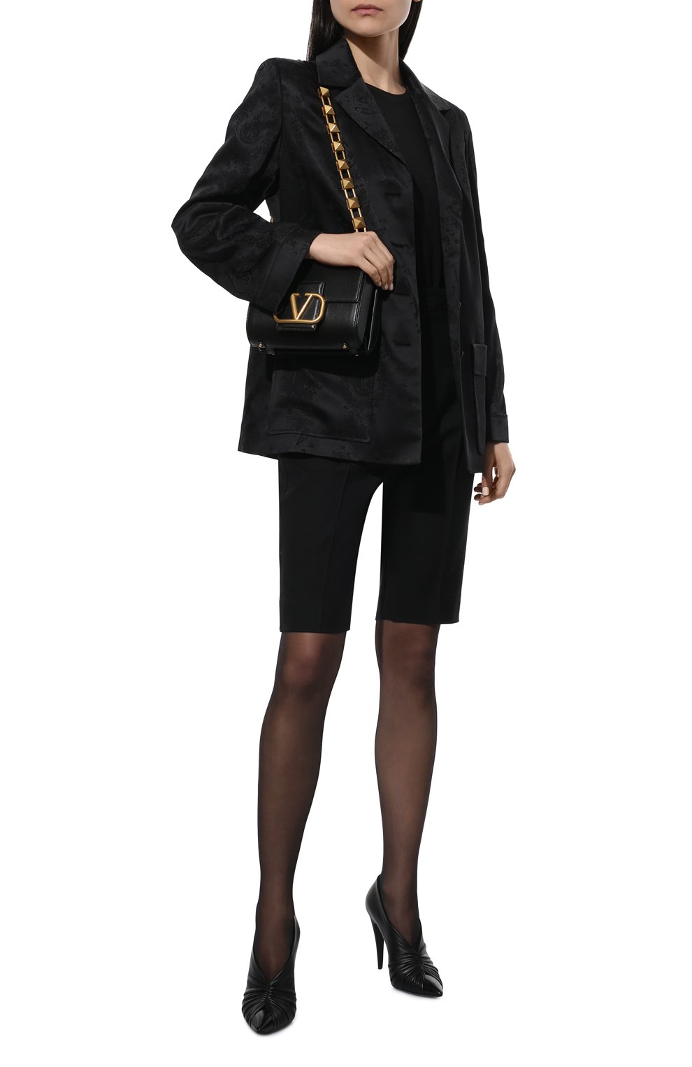 Кожаные туфли indya SAINT LAURENT, арт. 674887/AAABZ, фото 2