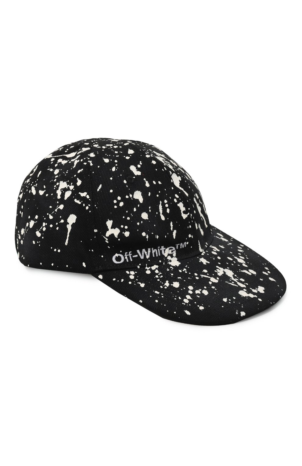 Хлопковая бейсболка OFF-WHITE, арт. 0MLB041F22FAB0101001, фото 1