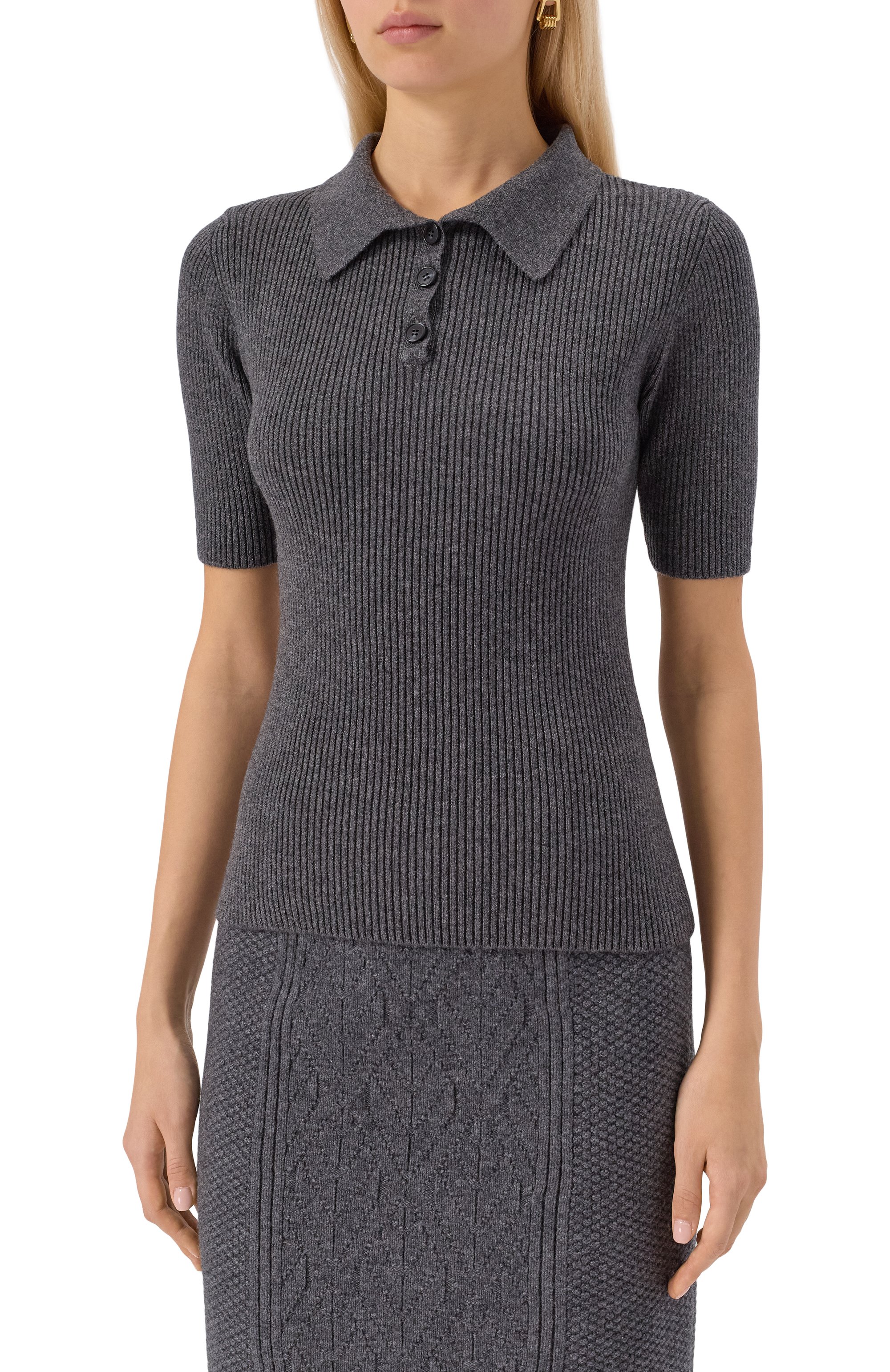 Поло из шерсти и кашемира FREEAGE, арт. W26.JM158.2030.991, фото 3